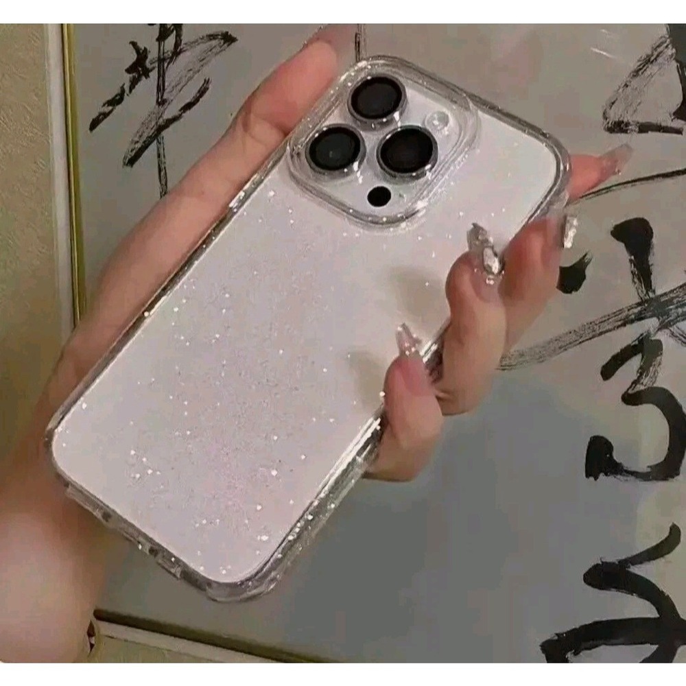 For Ipone 14 Pro Bling glitter silicone shockproof case cover‎